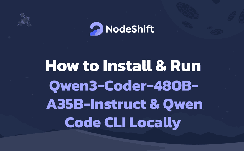 How to Install & Run Qwen3-Coder-480B-A35B-Instruct & Qwen Code CLI Locally?