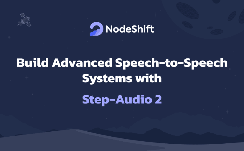 Build Advanced Speech-to-Speech Systems with Step-Audio 2