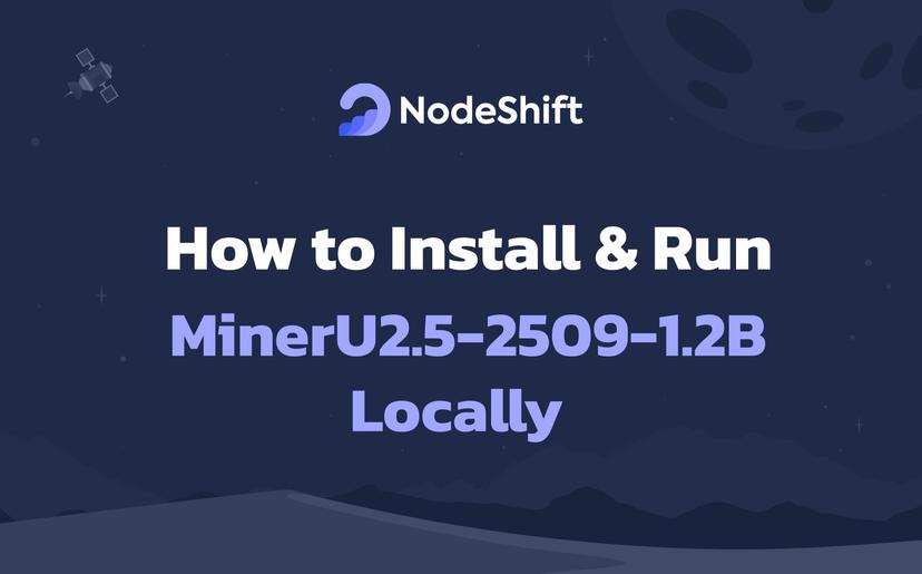 How to Install & Run MinerU2.5-2509-1.2B Locally?