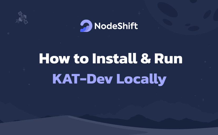 How to Install & Run KAT-Dev Locally?