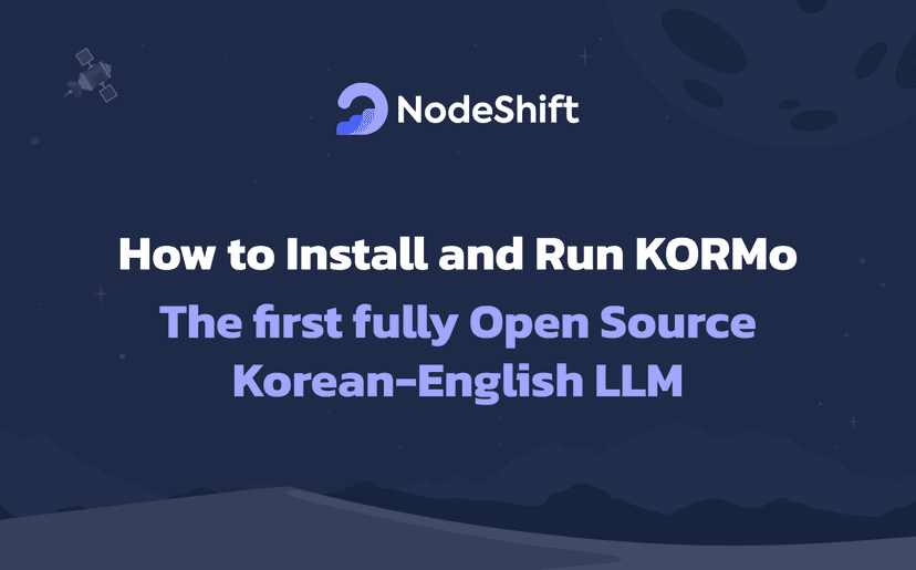How to Install and Run KORMo: The first fully Open Source Korean-English LLM