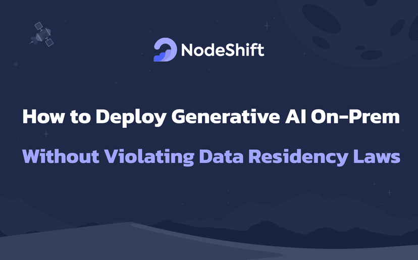 How to Deploy Generative AI On-Prem Without Violating Data Residency Laws